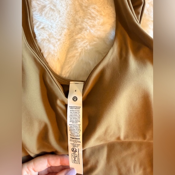 Lululemon Tank Top Color Allspice - Picture 7 of 8